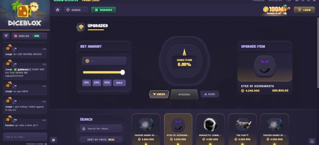Diceblox upgrader