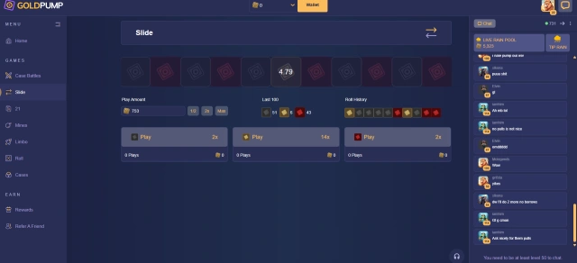 Goldpump roulette